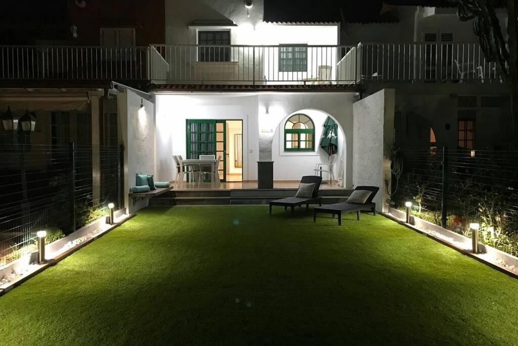 Duplex Con Jardin Y Buenas Vistas Apartment Маспаломас Екстериор снимка