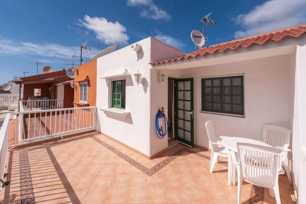 Duplex Con Jardin Y Buenas Vistas Apartment Маспаломас Екстериор снимка